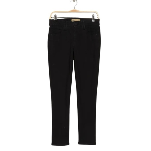 Democracy Abroad Solution Black Mid Rise Skinny Stretch Jeans Women’s 10 - Picture 3 of 13